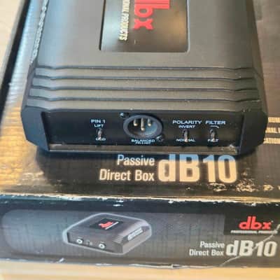 DBX DB10 Professional Passive DI Direct Box - in Box! image 4