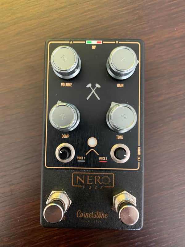 Cornerstone Nero Fuzz / Gladio SC Preamp – Mint – Original Box image 1