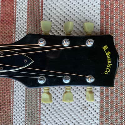 New Update - Rare Kiso Suzuki W-65HA "Dove" 1975 Cherry Sunburst image 5