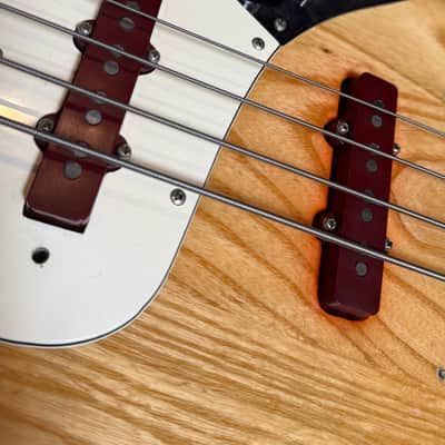 Vintage Fender 70’s Jazz Bass Natural Finish Maple & Pearl Blocks w/ OHSC Trades Welcome! 1973 / 1978 image 20