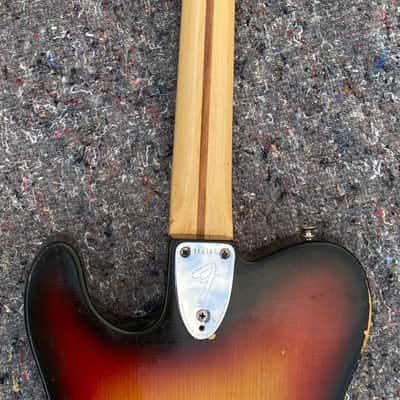 Fender Telecaster Thinline 1972 - Sunburst - Maple fingerboard image 12