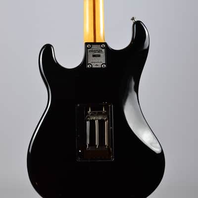 Kramer Pacer-Deluxe 1986 Black 45mm-Nut-Maple-Fretboard image 13