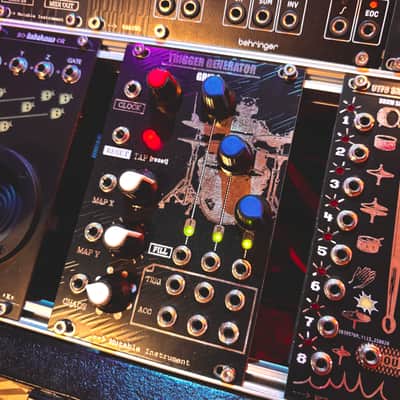 Grids - Mutable Instrument | Algorithmic Trigger Generator (THT Clone) | 16HP Eurorack DIY - Unique Panel image 3