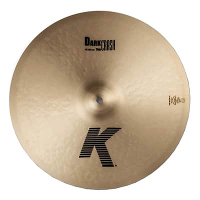 Zildjian 16" K Dark Crash Thin Cymbal image 2