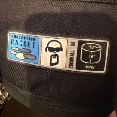 Protection Racket 18X16 Bass Drum Soft Case 2010s - Black image 2