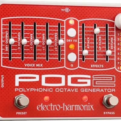 Electro-Harmonix POG2 Polyphonic Octave Effects Pedal image 2
