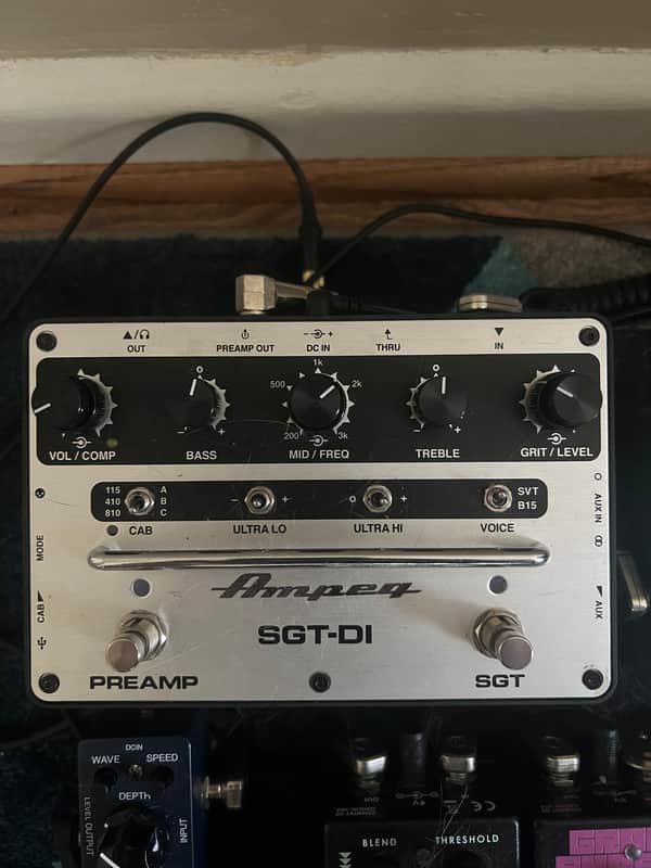 Ampeg SGT-DI Bass Preamp image 1