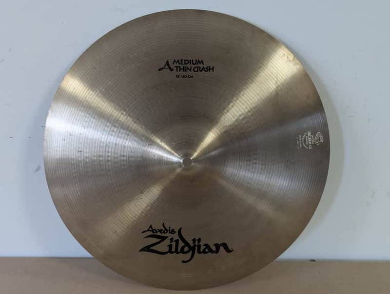 Zildjian 16" A Series Medium Thin Crash Cymbal 1982 - 2012 - Traditional image 1