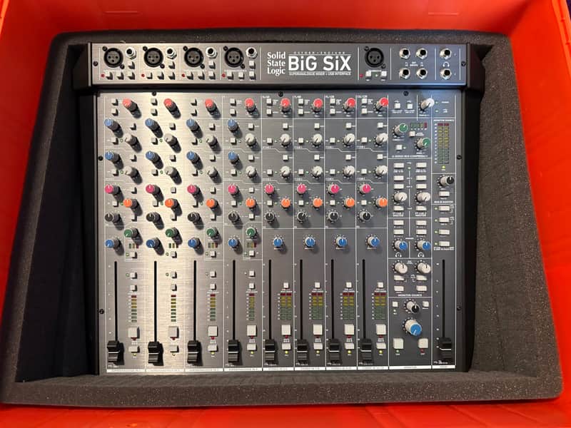 Solid State Logic BiG SiX 6-Channel Analog Mixer 2022 - Present - Black