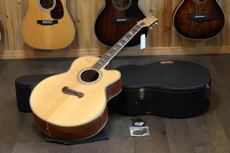 Tacoma JK50C Koa Sitka Acoustic Guitar Natural + OHSC image 1
