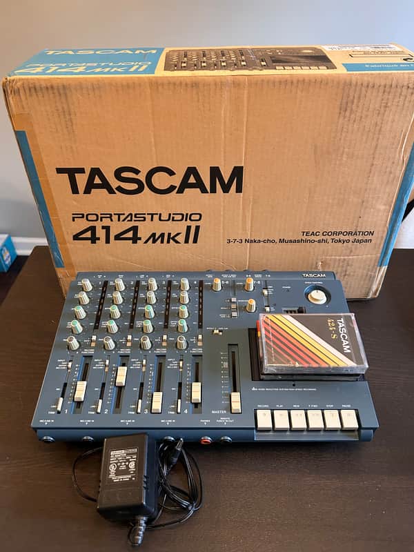 Tascam Portastudio 414 MKII 4-Track Cassette Recorder | Reverb