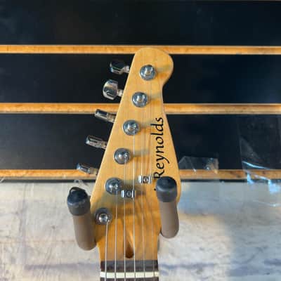 J Reynolds S Style Turquoise Electric Guitar image 3
