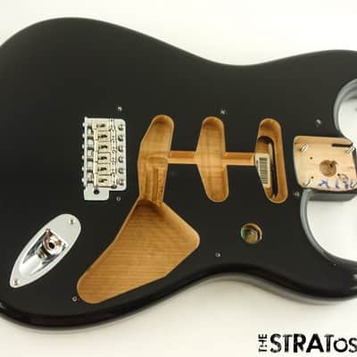 Fender Vintera II 50s RI Stratocaster Strat BODY +HARDWARE 1950s Black image 1