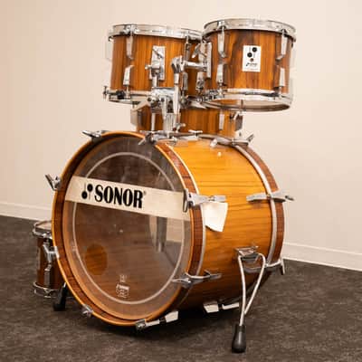 Sonor Early 80's Phonic Series Drum set 20" 8" 10" 12" 14" Genuine Rosewood image 2