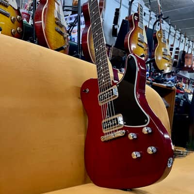 Fender Tele-Sonic Crimson Red Transparent USA image 10