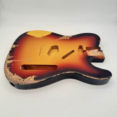 MJT Telecaster Body Alder Relic Nitro Light MJT5445 image 2