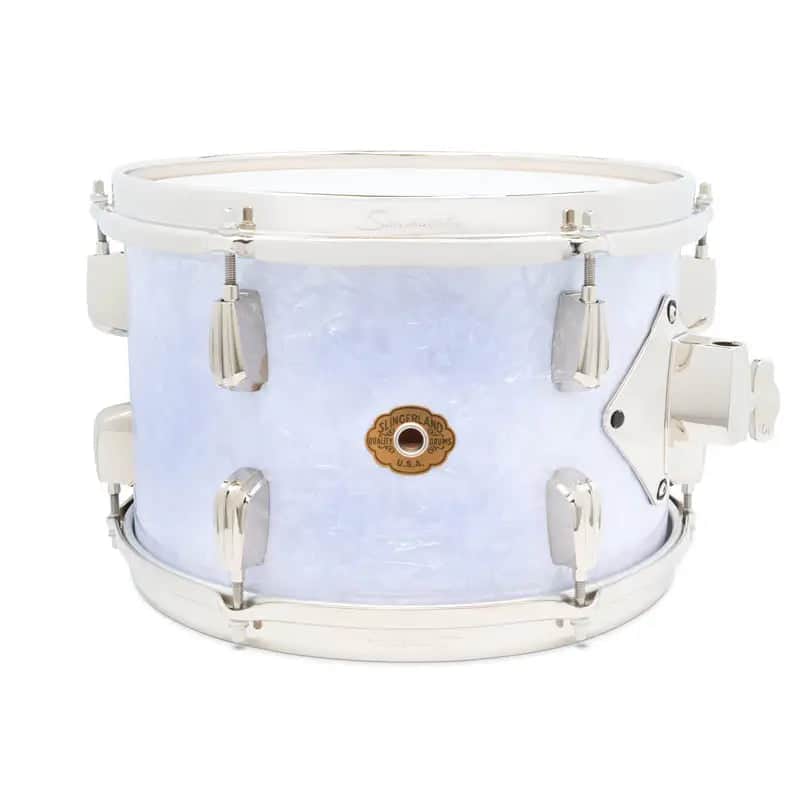 Slingerland Radio King Tom 12x8 White Marine Pearl image 1