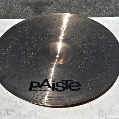 Paiste Signature 21” Prototype Ride Cymbal - PV Music Drum Shop Inspected and Tested ​- Plays / Sounds / Looks Great - Excellent Condition image 8