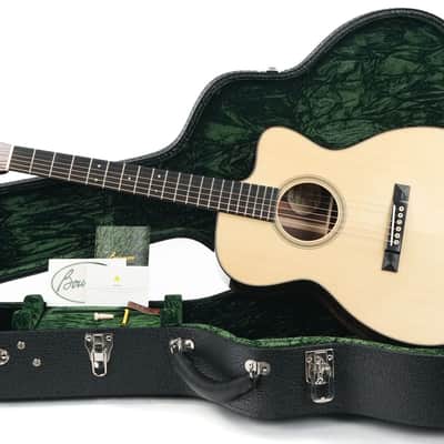 Bourgeois Soloist OM C Italian Spruce Macassar Ebony image 3