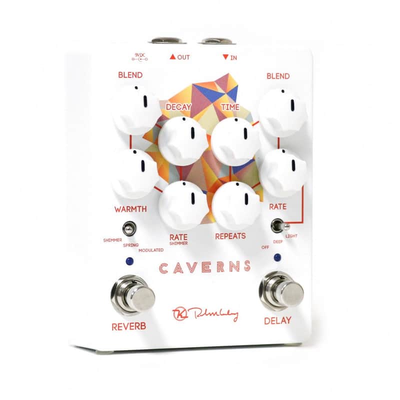 Keeley Electronics Caverns Delay Reverb v2 Guitar Effect Pedal image 1