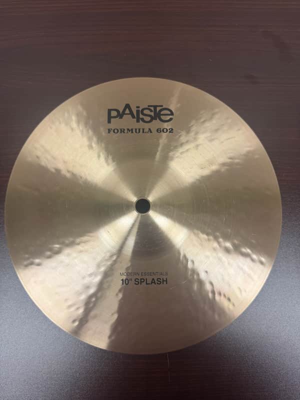 BRAND NEW - Paiste 10" Formula 602 Modern Essentials Splash Cymbal 2013 - Present - Traditional image 1