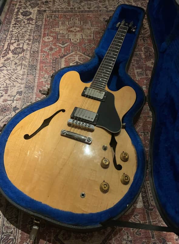 Gibson ES-335 Dot 1987 - Blonde | Reverb Sweden