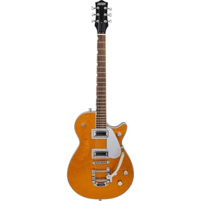 Gretsch G5230T Electromatic Sparkle Jet Electric Guitar - Gold Sparkle image 1