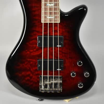 2012 Schecter Diamond Series Stiletto Extreme-4 Bass Black Cherry image 2