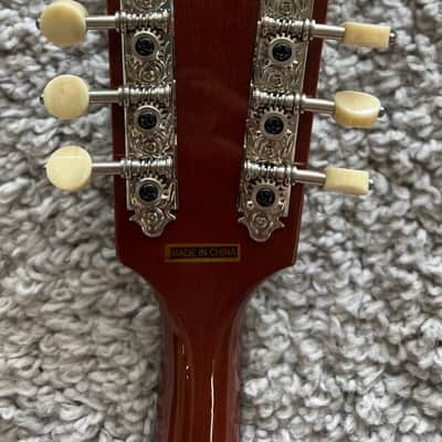 Mint Gold Tone GM-10 Frypan Acoustic Bluegrass Mandolin with Hard Case image 4