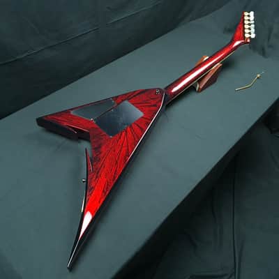 Jackson USA Custom Shop RR24 Rhoads w/ Cut Outs 2005 Red Marble Pablo Santana Masterbuilt NAMM'05 image 25