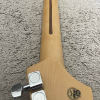 Fender Player Stratocaster MIM 2021 75th Anniversary Black Maple FB Strat Guitar image 9