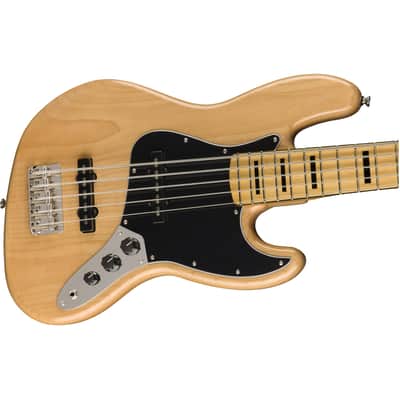 Squier Classic Vibe '70s Jazz Bass® V, Maple Fingerboard, Natural, 0374550521 image 3