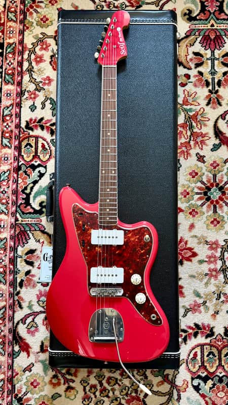 Seüf Guitars Old Hand 10 (OH-10) Offset Style - Fiesta Red image 1