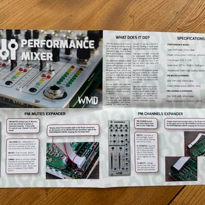 WMD Performance Mixer with Channels Add-on Module image 4