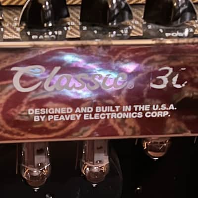 Peavey Classic 30 2-Channel 30-Watt 1x12" Guitar Combo 1994 - 2014 - Tweed image 7