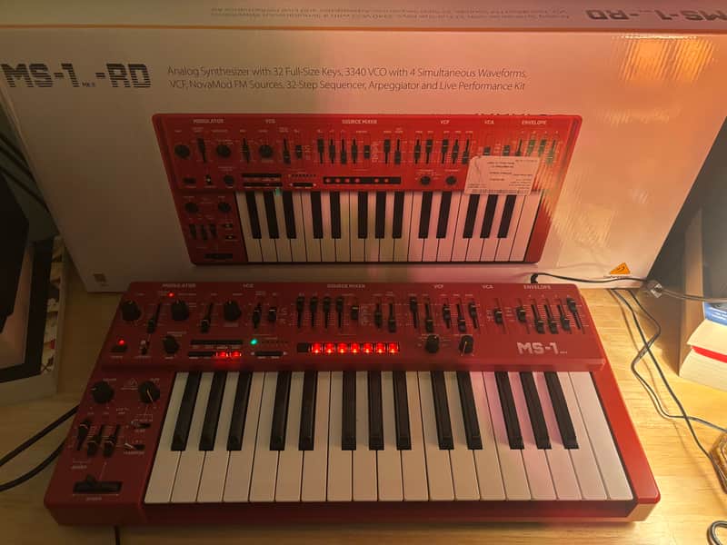 Behringer MS-1 / MS-101 MK II Analog Synth for $250 (65% off Retail!)