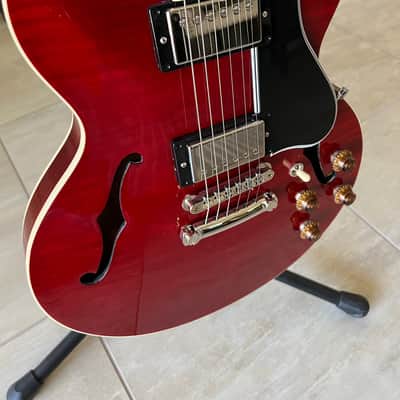 Gibson Custom CS-336 Guitar Figured Top Faded Cherry 6 lbs 6 oz image 17