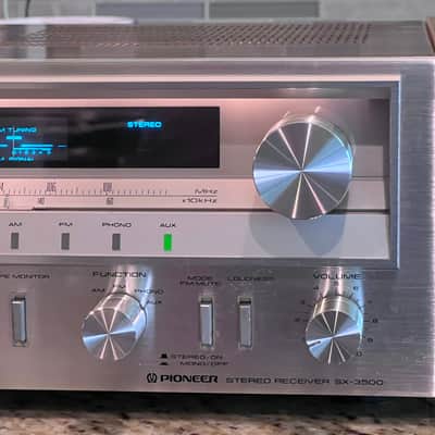 Vintage Pioneer Stereo Receiver SX-3500 Serviced-Silver-Sweet image 6