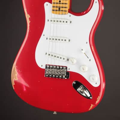 Fender Custom Shop LTD 70th Anniversary Fat '54 Stratocaster Dakota Red/Relic image 5