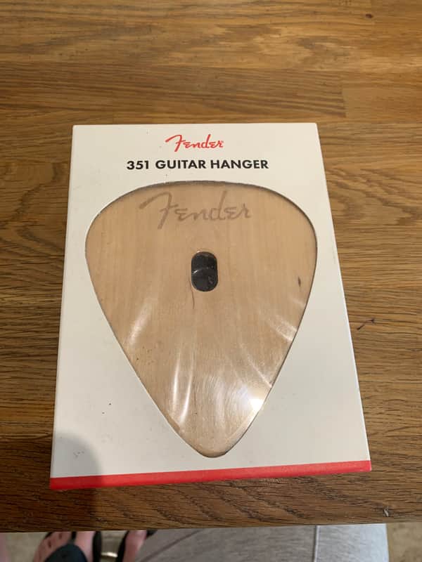 Fender 351 Guitar Wall Hanger 2020s - Maple image 1