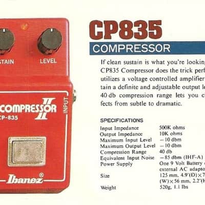 Ibanez CP-835 Compressor II 1981 image 7