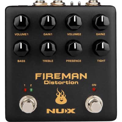 Nux FIREMAN Pédale distorsion double type brown sound moderne image 2