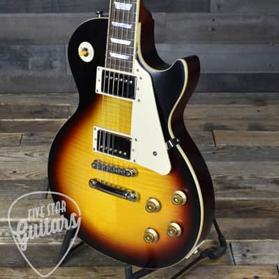 Pre-Owned Epiphone '59 Les Paul - Tobacco Sunburst with Hard Shell Case image 11