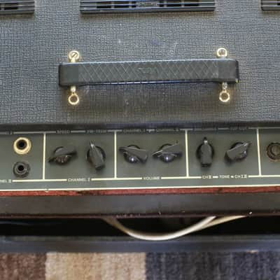 Vox AC-15/T Twin 2-Channel 15-Watt 2x12" Guitar Combo 1965  - Black with Black Diamond Cloth image 9