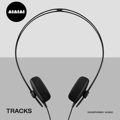 AIAIAI Tracks On-Ear Headphones Standard 3.5mm with Mic, Black image 5