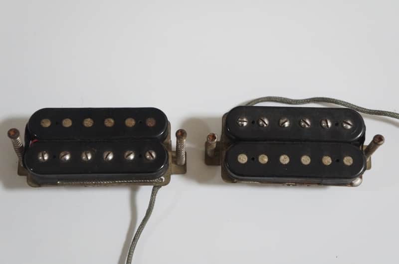 Greco U-3000 Vintage Humbucker Pickup Set 1976 MIJ Made In Japan by Maxon rare image 1
