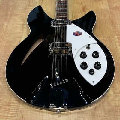 Rickenbacker 360/12C63 12-String Electric Guitar (Black) image 10