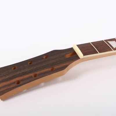 Guitar Neck 22fret 24.75inch Mahogany Rosewood Fretboard One piece image 3