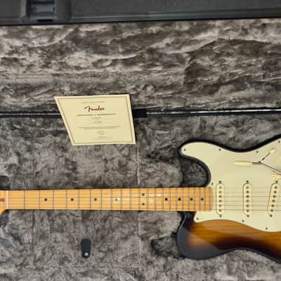 Fender Limited Edition Parallel Universe Series Strat Tele Hybrid 2018 - 2-Color Sunburst image 1