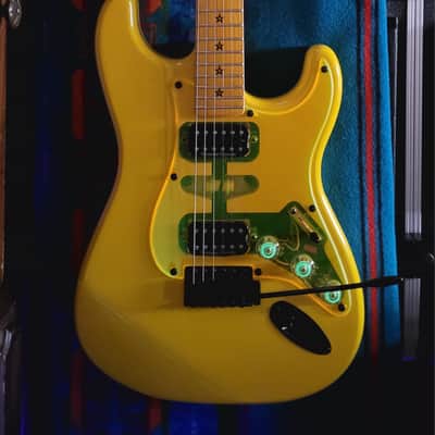 Butter Custom stratocaster style Guitar 2026 - Yellow image 4